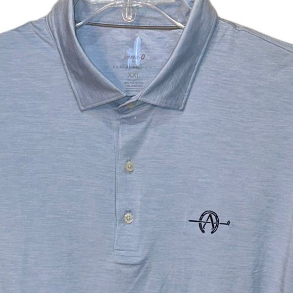 Men's Johnnie-O Featherweight Huron Super Soft Gulf Blue Size XXL - Picture 2 of 8